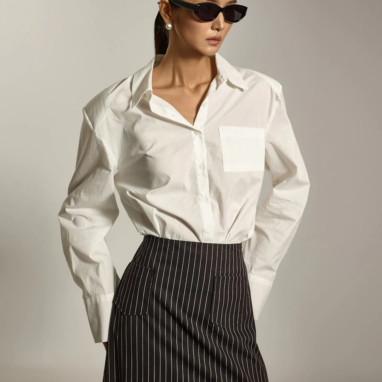 S765 Oversized Fit Shirt - Image 2