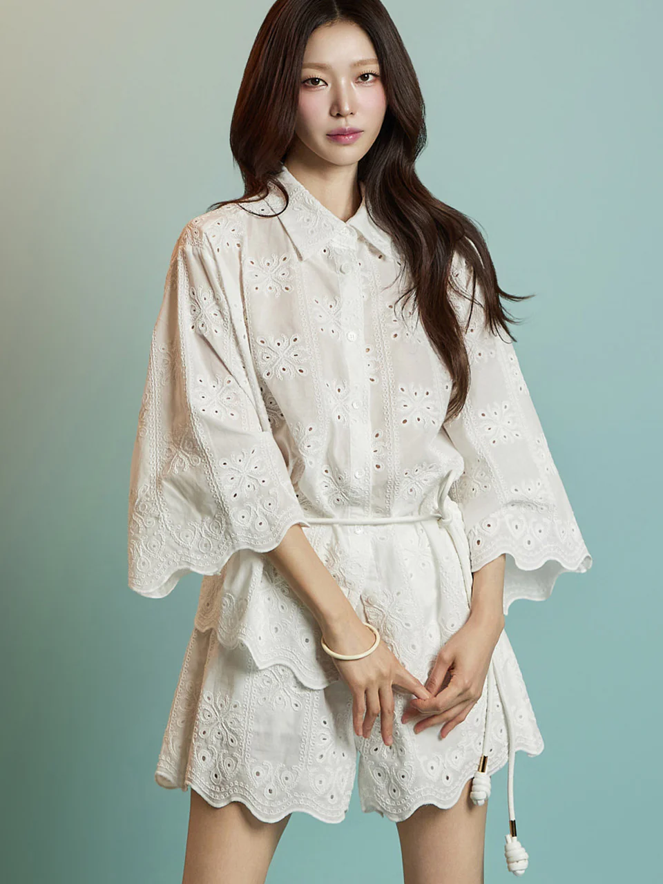 S774 Eyelet Shirt