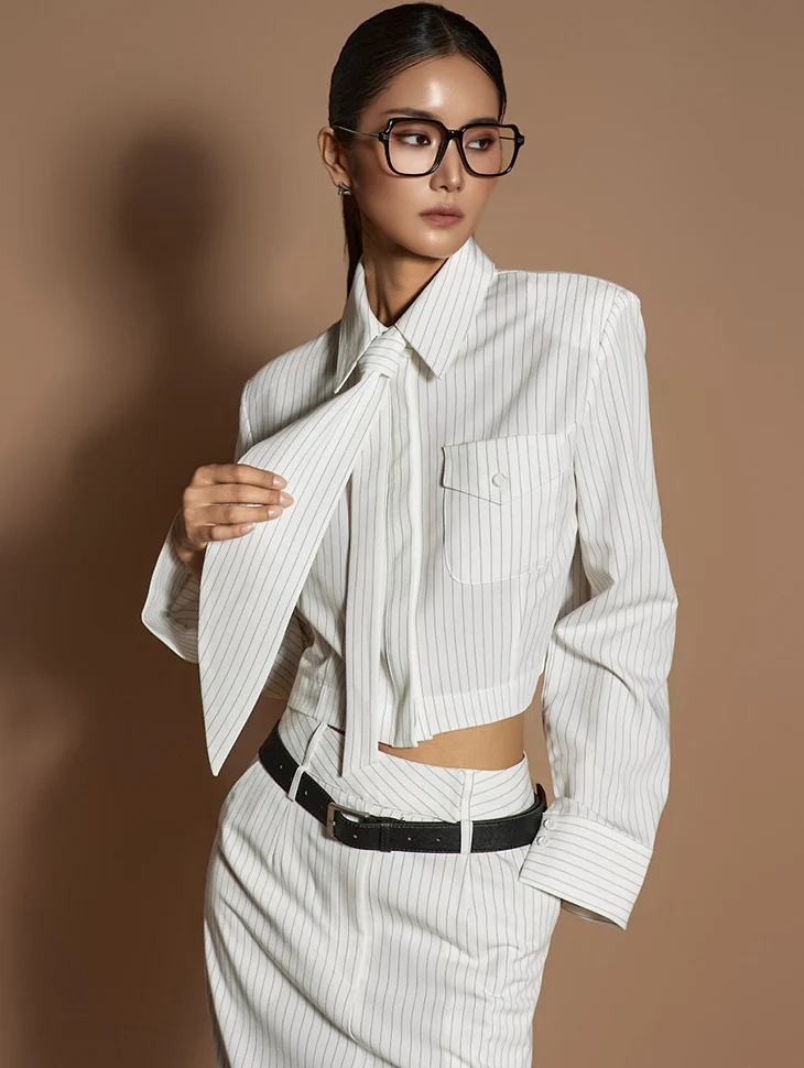S784 Shirts with Tie