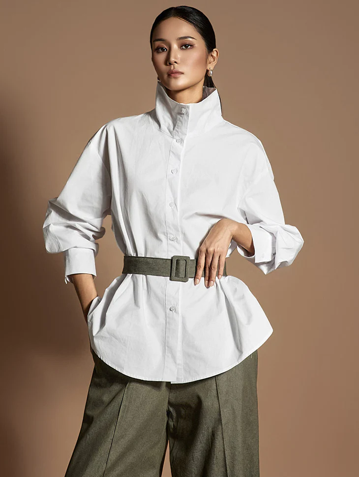 S785 High-neck Shirts