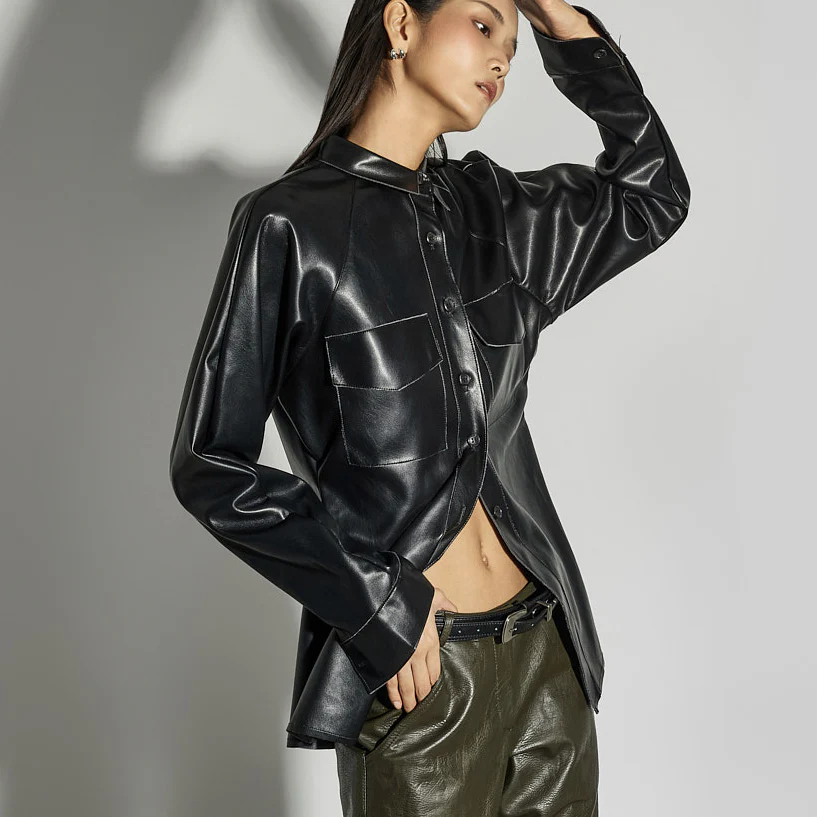 S821 Slim Shirts - Image 2