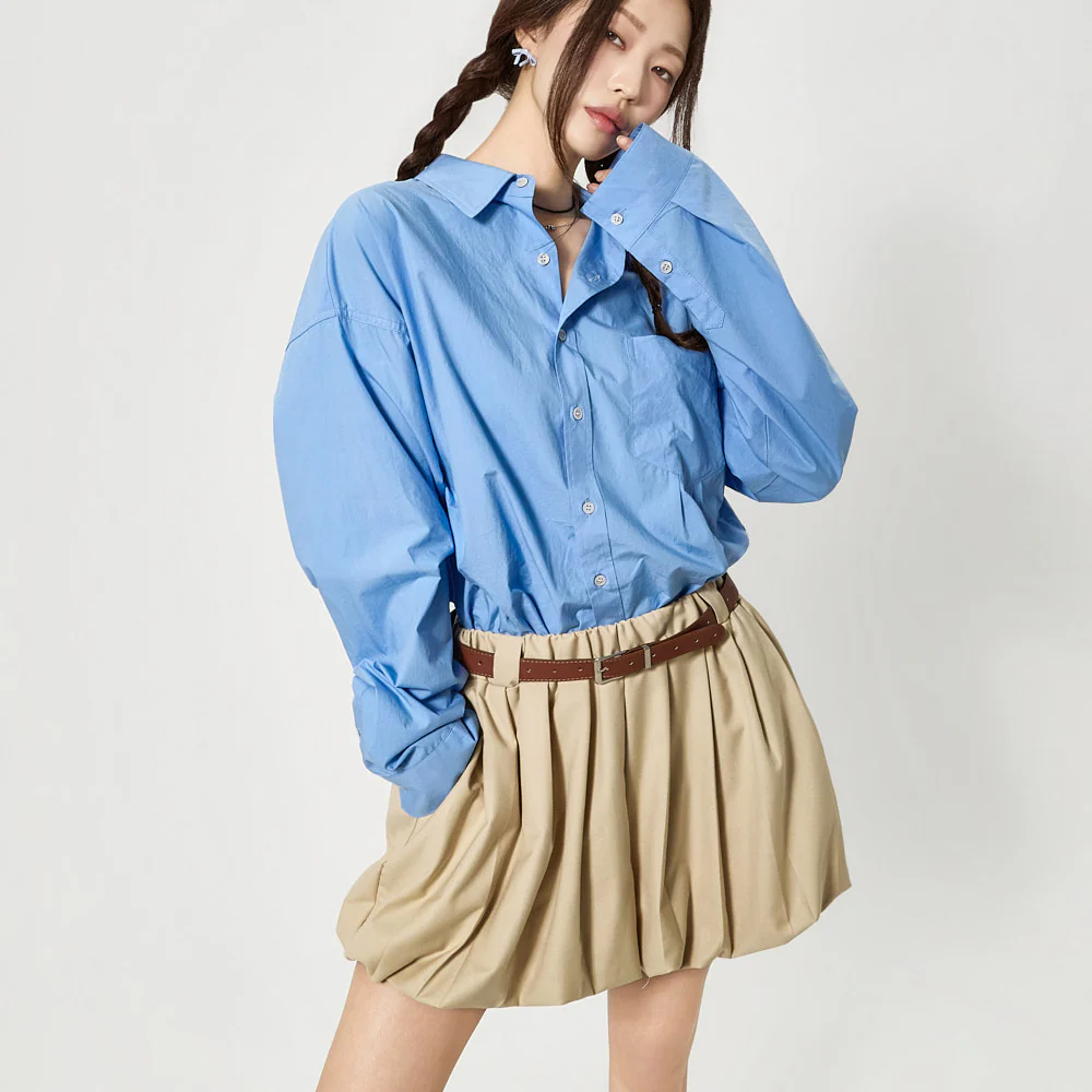 S840 Pintuck Overshirts - Image 2