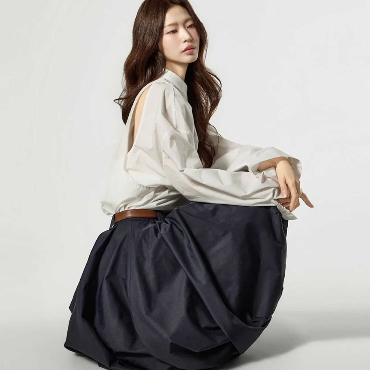 S871 Back Slit Shirts - Image 2