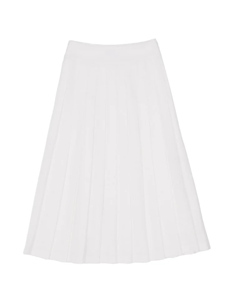 SK2484 Pintuck Pleats Skirt