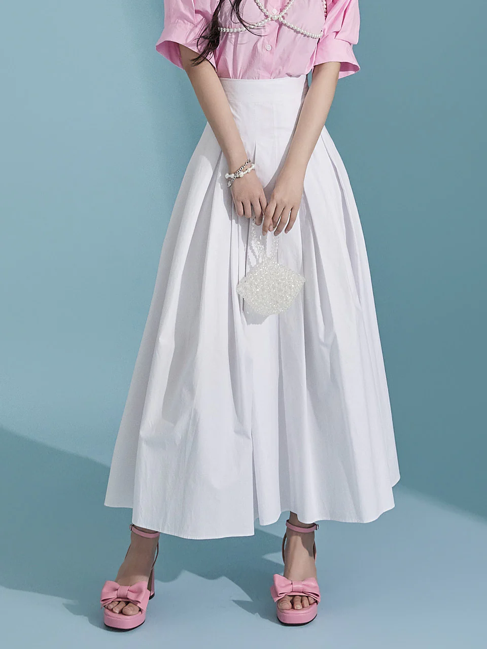 SK2708 Pintuck Skirt