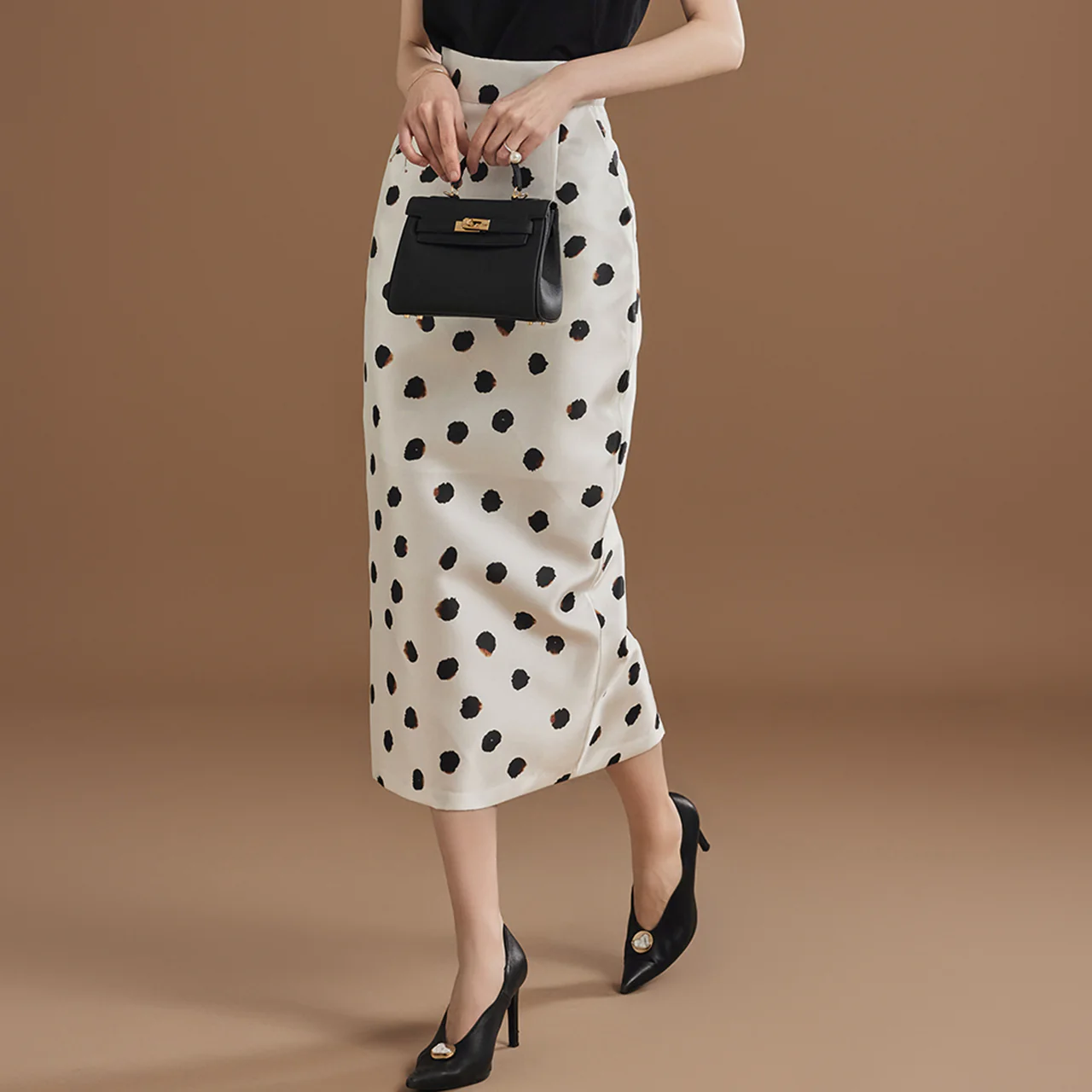 SK2724 Dotted Skirt - Image 2