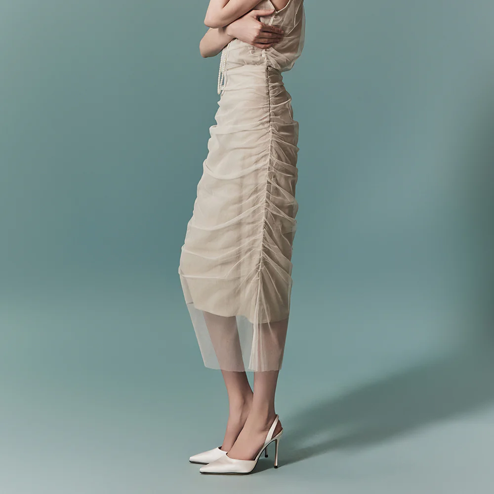 SK2739 Mesh Skirt - Image 2