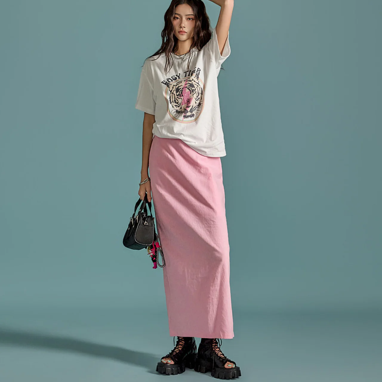 SK2781 Linen Skirt - Image 2