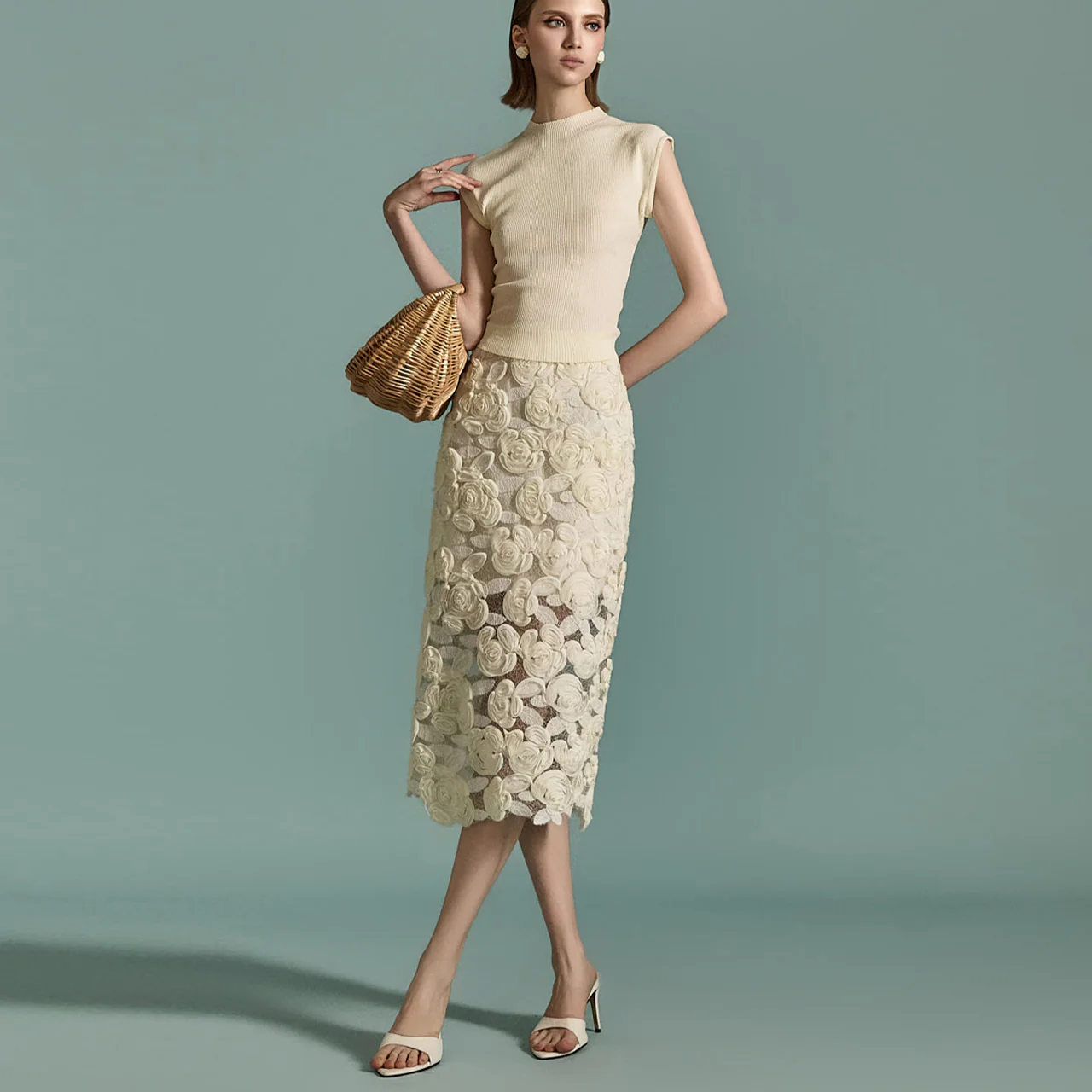 SK2783 Rose Skirt - Image 2