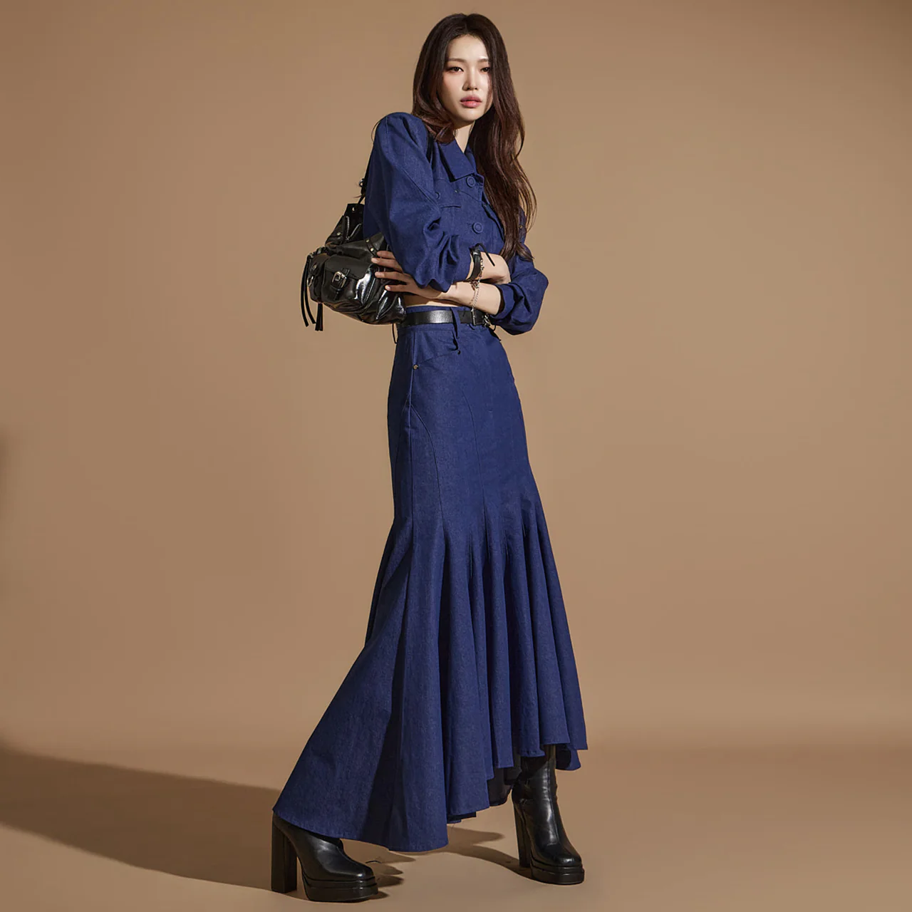 SK2798 Denim Skirt - Image 2