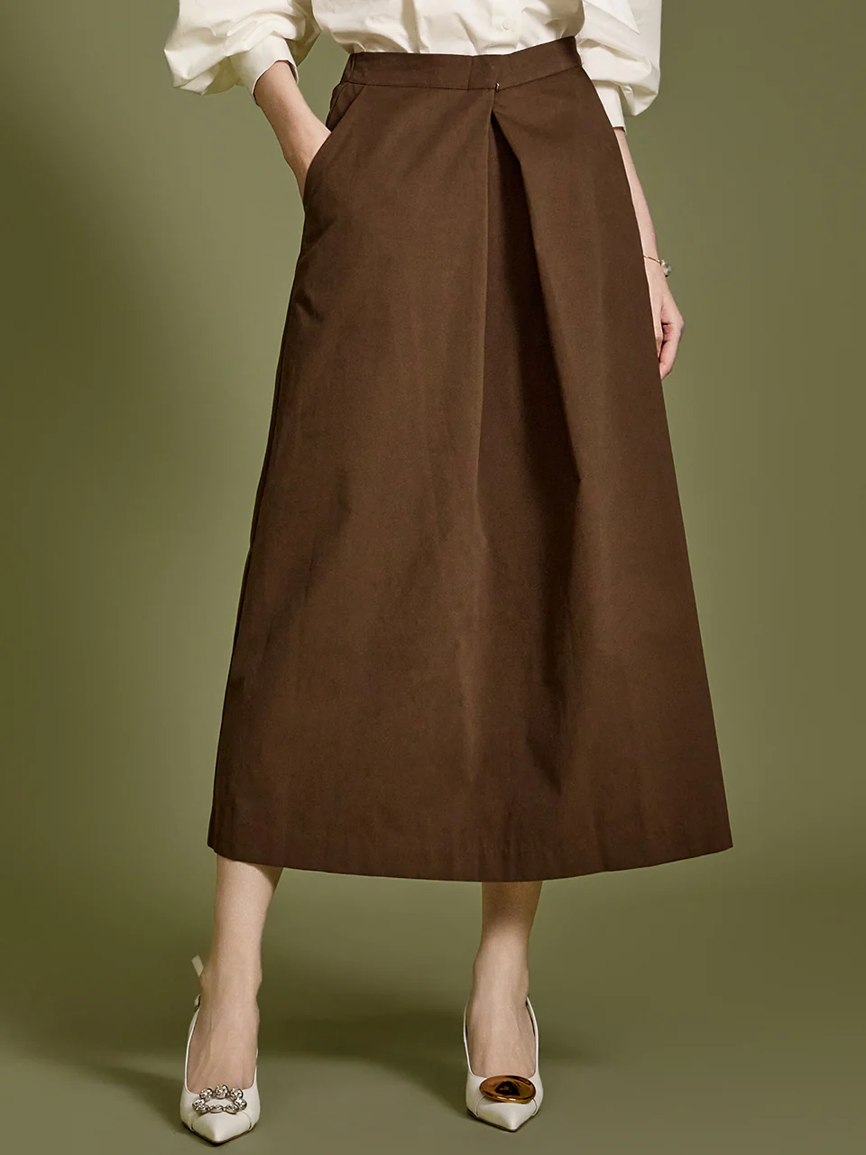 SK2817 Pintuck Skirt