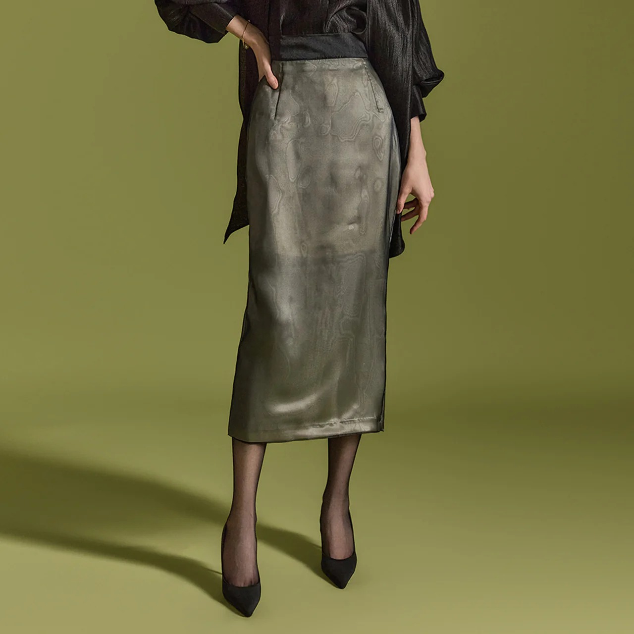 SK2892 Organza Skirt - Image 2