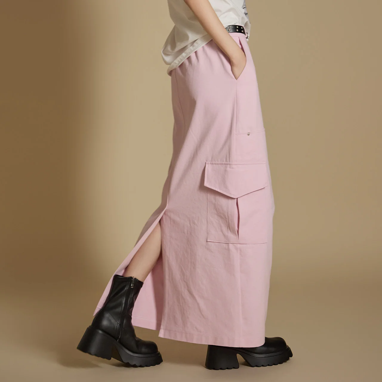 SK2909 Cargo Banding Skirt - Image 2