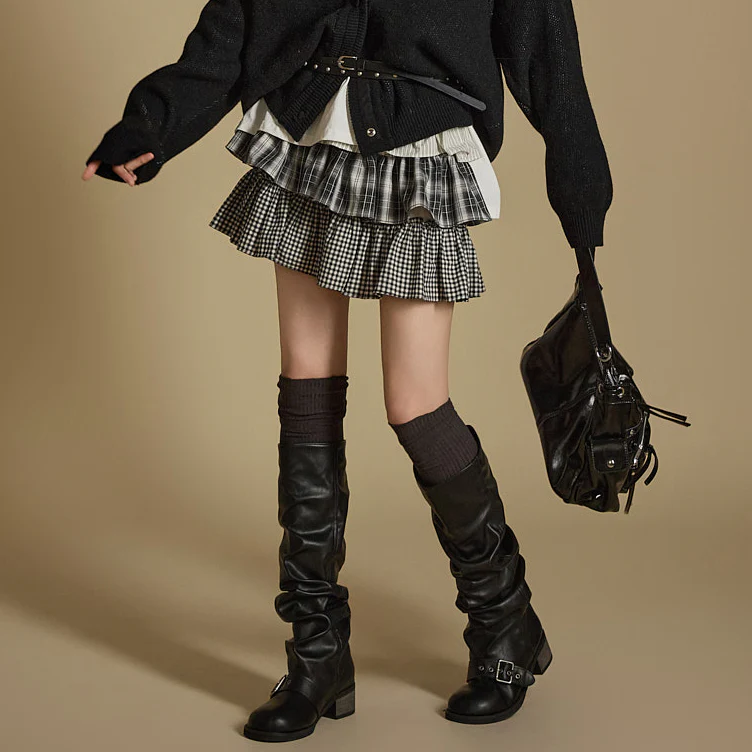SK2910 Tiered Skirt - Image 2