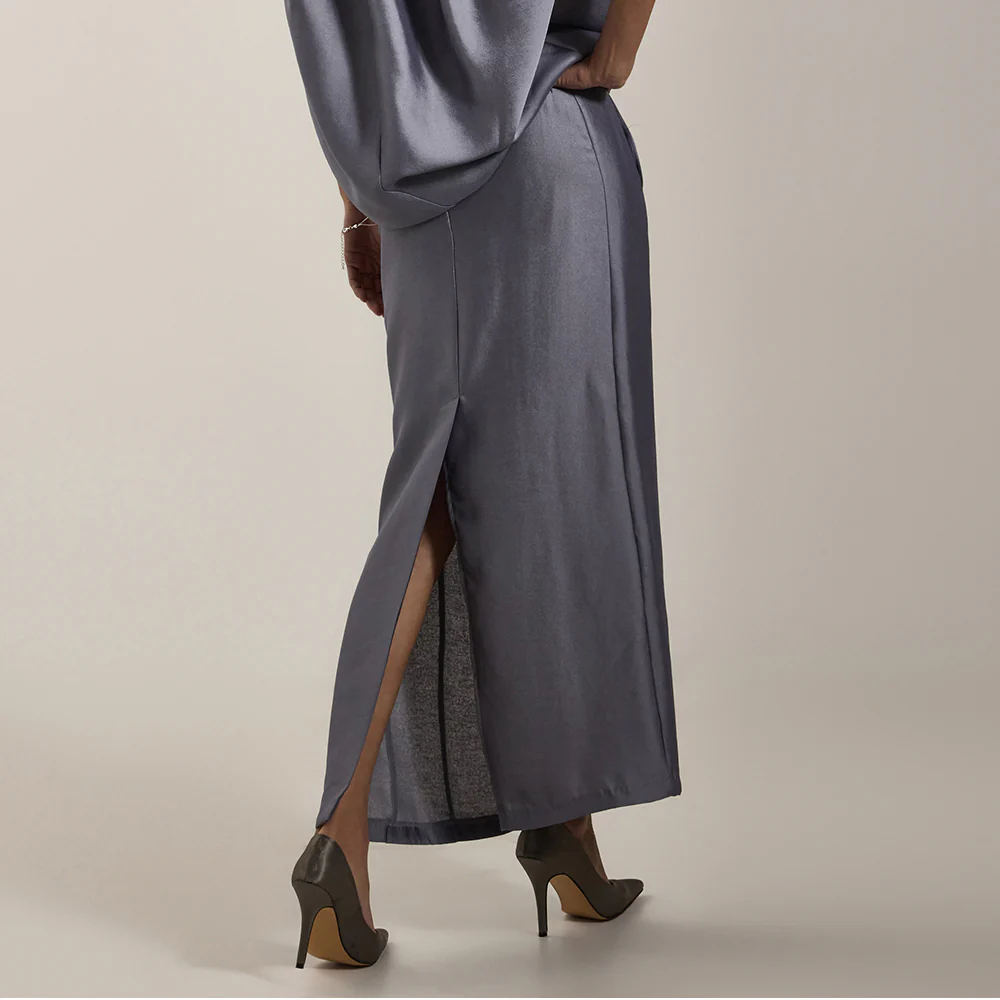 SK2936 Satin Skirt - Image 2