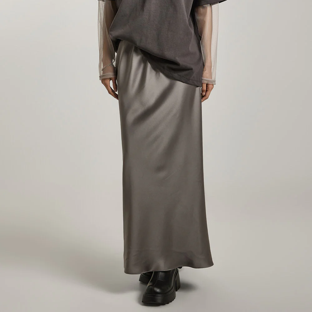 SK2956 Satin Skirt - Image 2