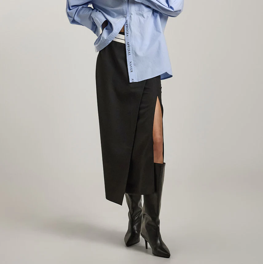 SK2958 Wrap Skirt - Image 2