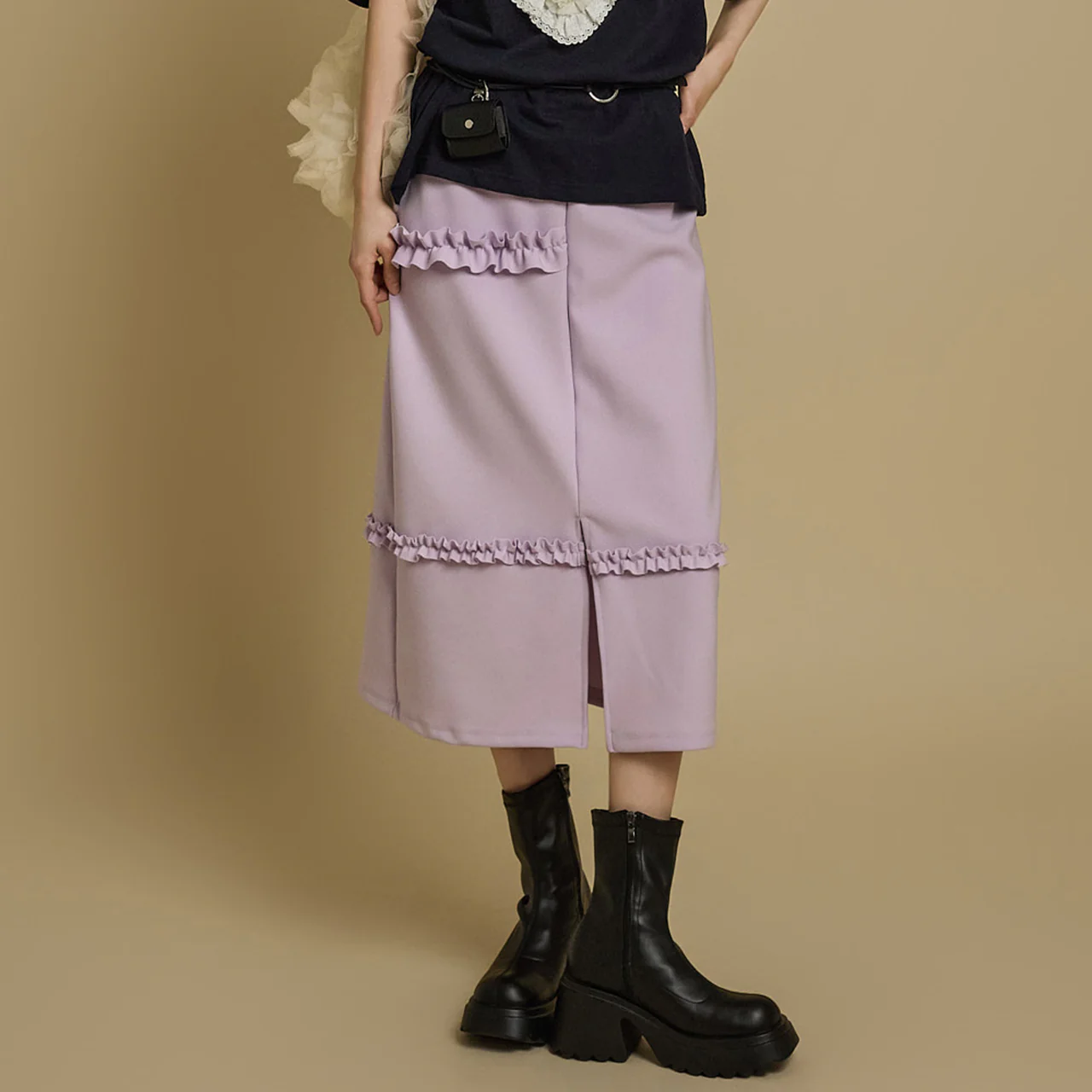 SK2965 Frill Skirt - Image 2