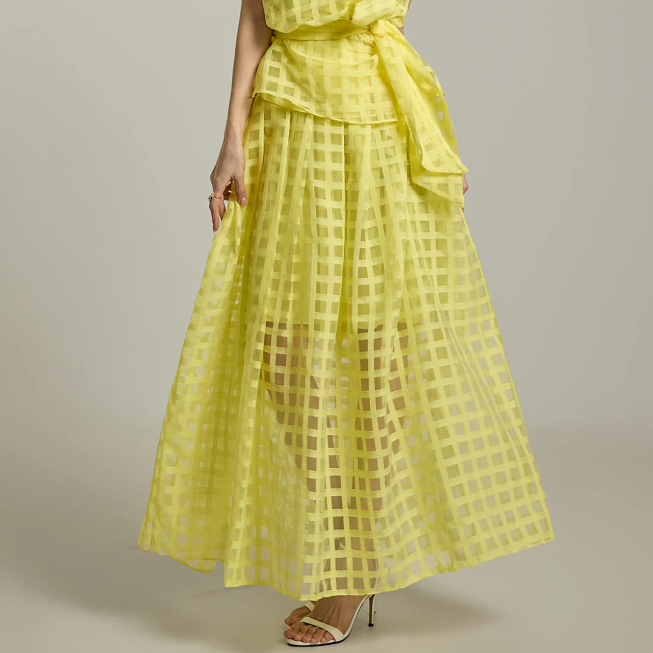 SK2973 Organza Skirt - Image 2