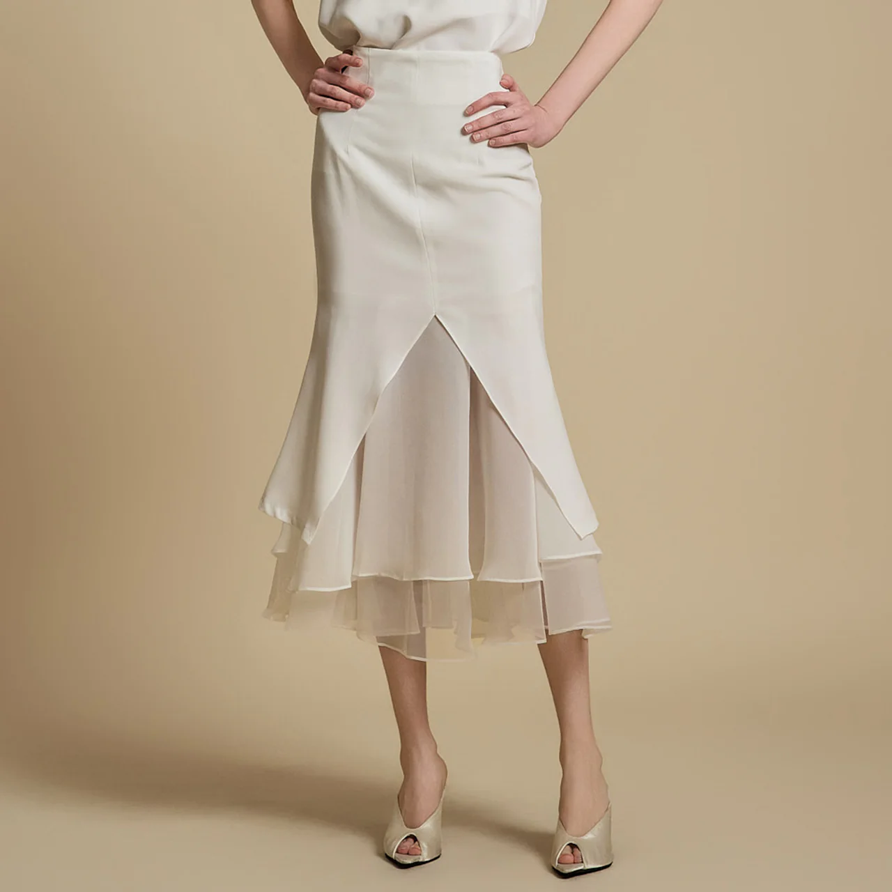 SK2982 Tulle Layered Skirt - Image 2