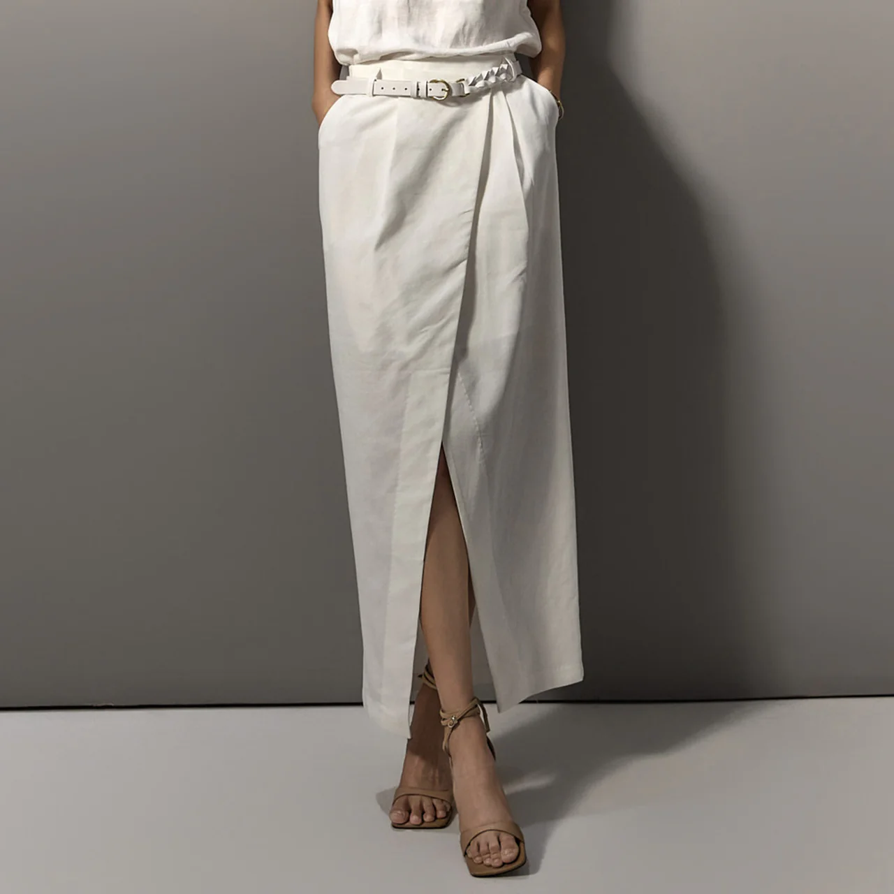 SK2989 Wrap Skirt - Image 2