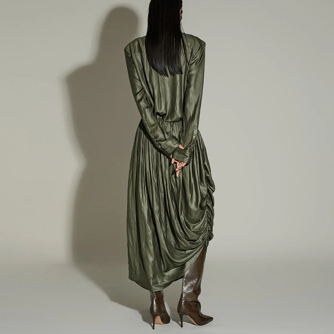 SK3063 Shirring Skirt - Image 2