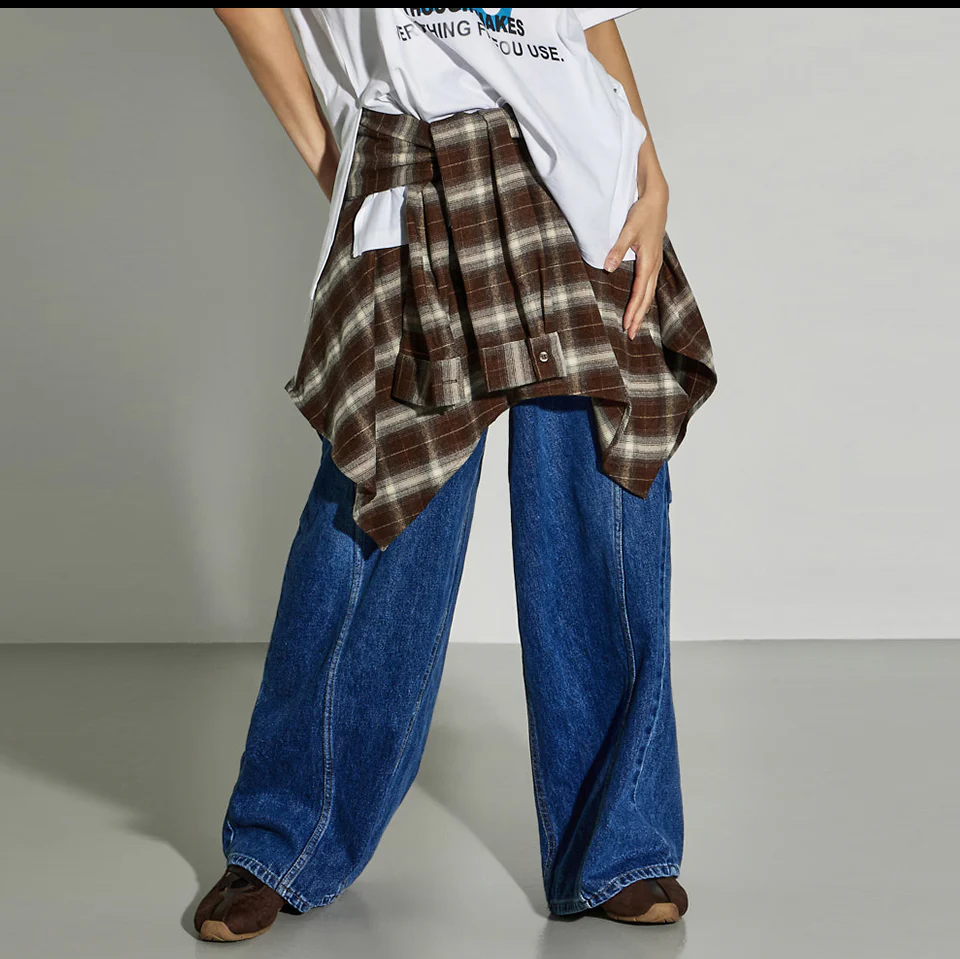 SK3076 Shirt Layered Skirt - Image 2