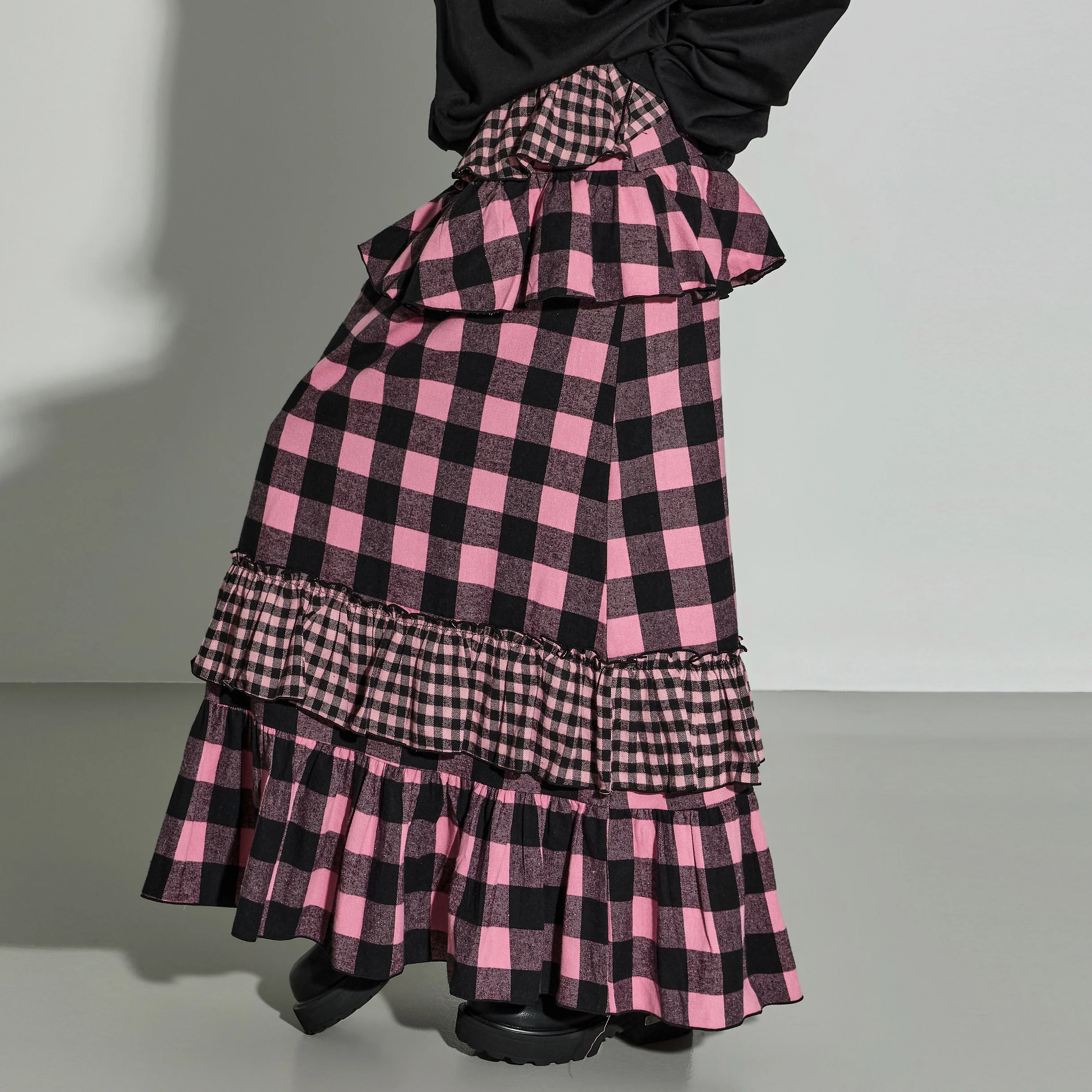 SK3093 Check Skirt - Image 2