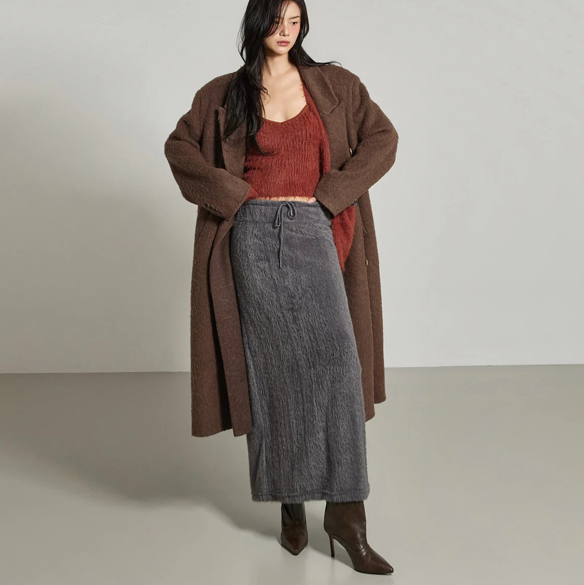 SK3107 Long Skirt - Image 2