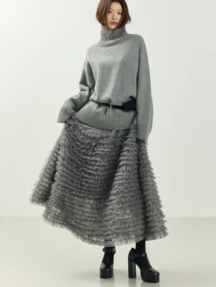 SK3141 Chiffon Skirt