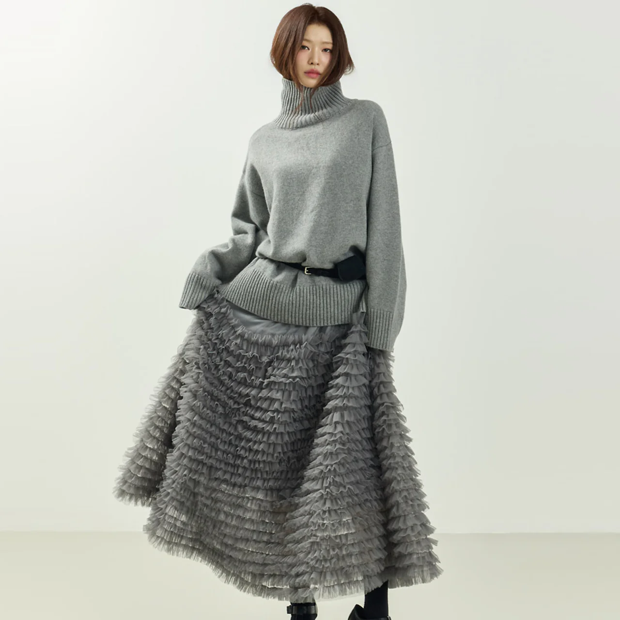SK3141 Chiffon Skirt - Image 2