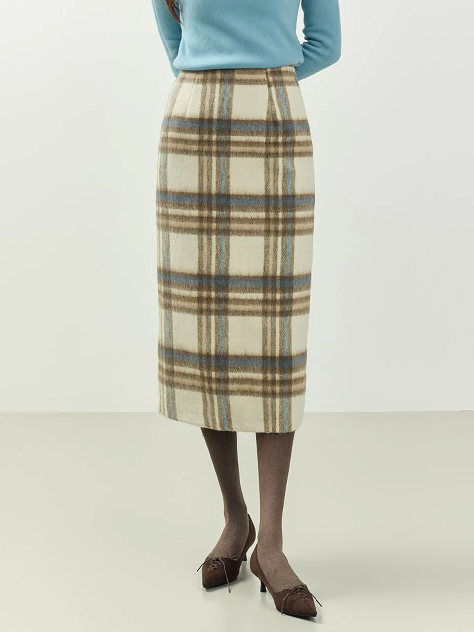 SK3143 Check Skirt