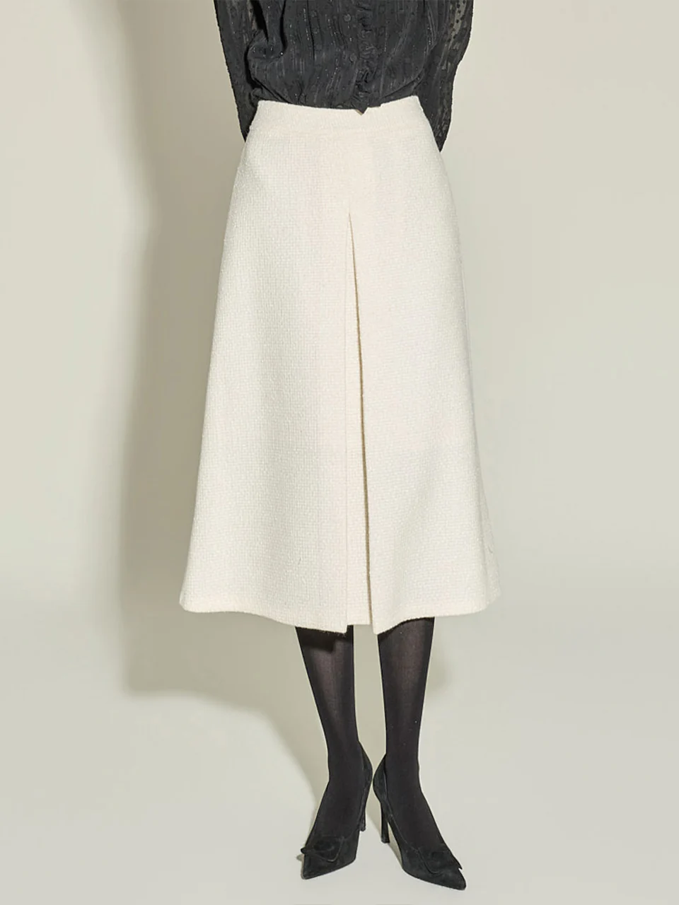SK3146 Flared Wool Skirt