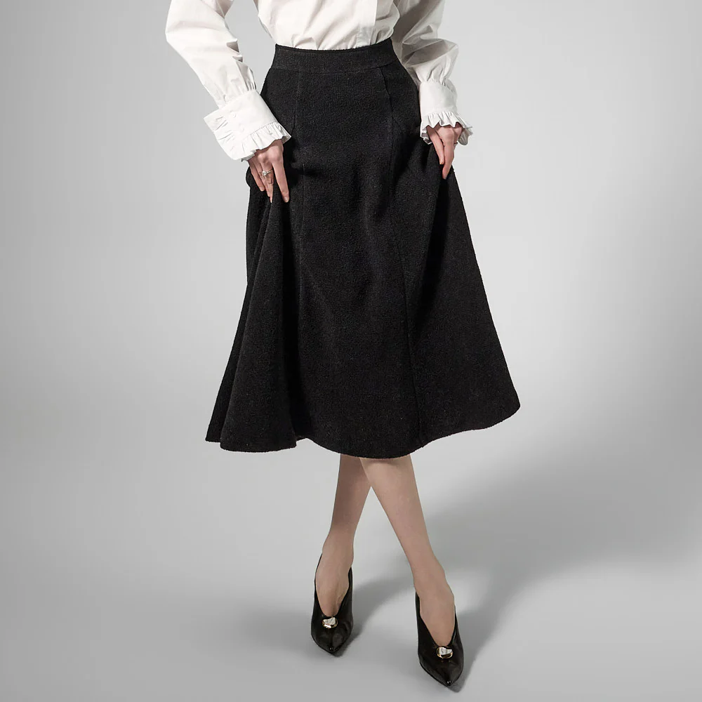 SK3160 Tweed Hull Skirt - Image 2