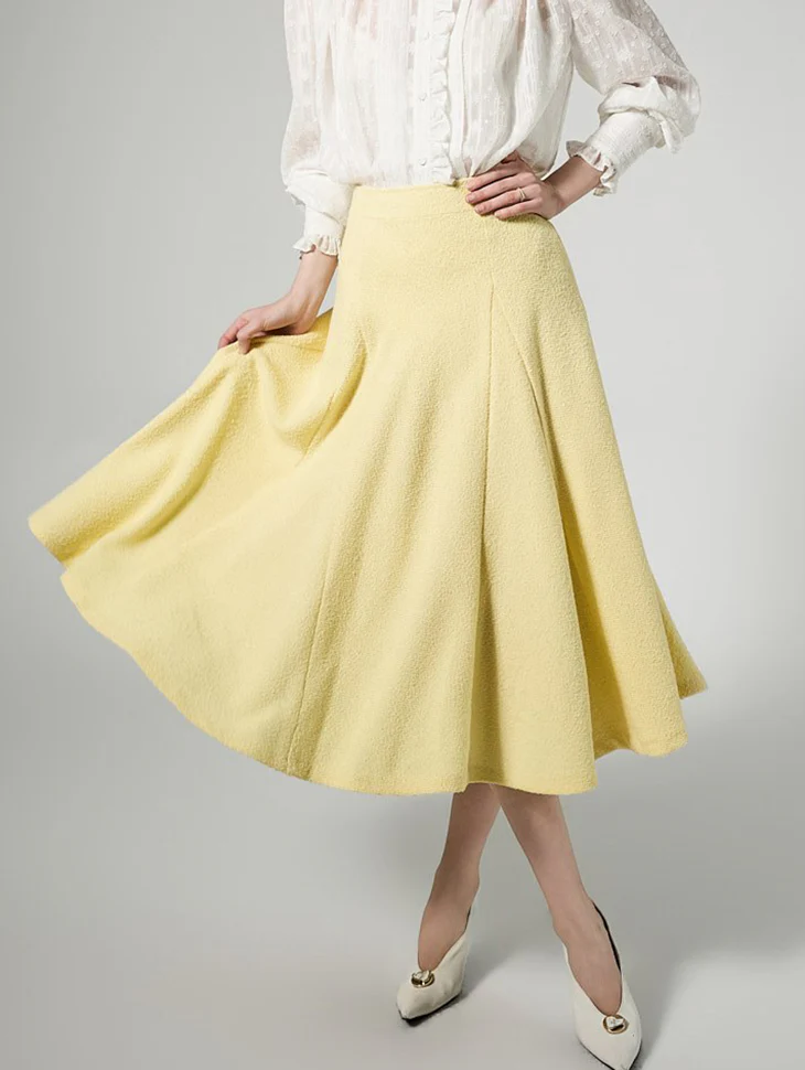 SK3160 Tweed Hull Skirt