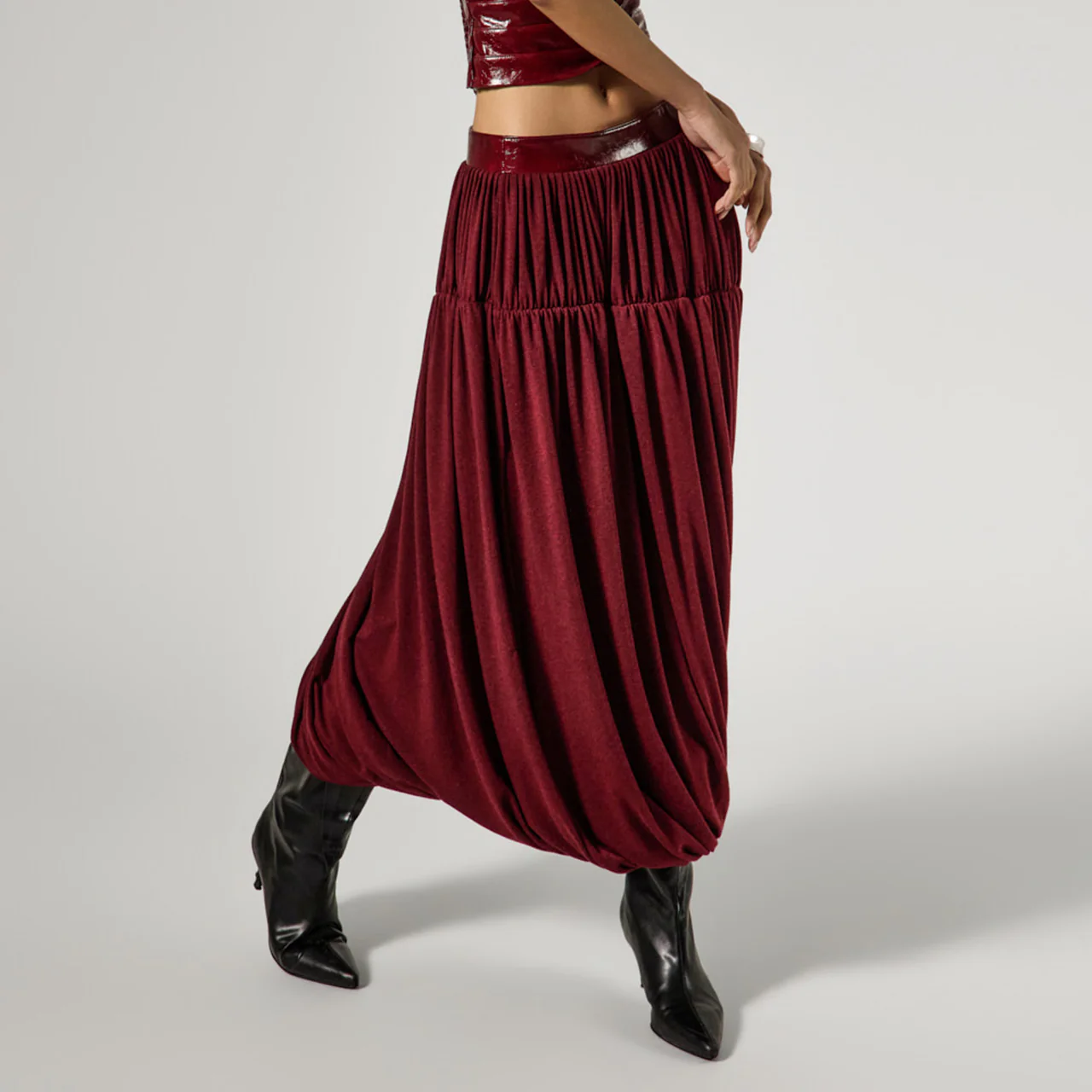 SK3170 Balloon Shirring Skirt - Image 2