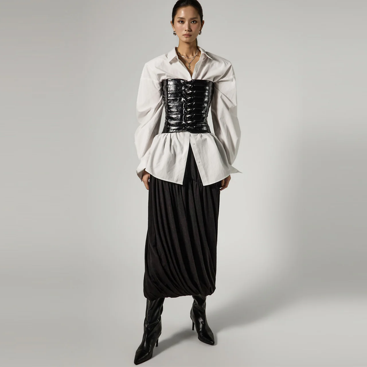 SK3170 Balloon Shirring Skirt - Image 2