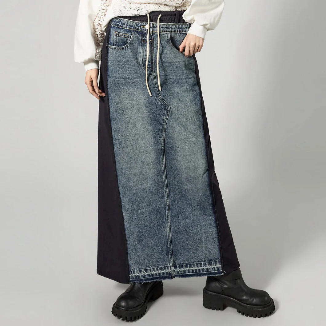 SK3177 Denim Skirt - Image 2