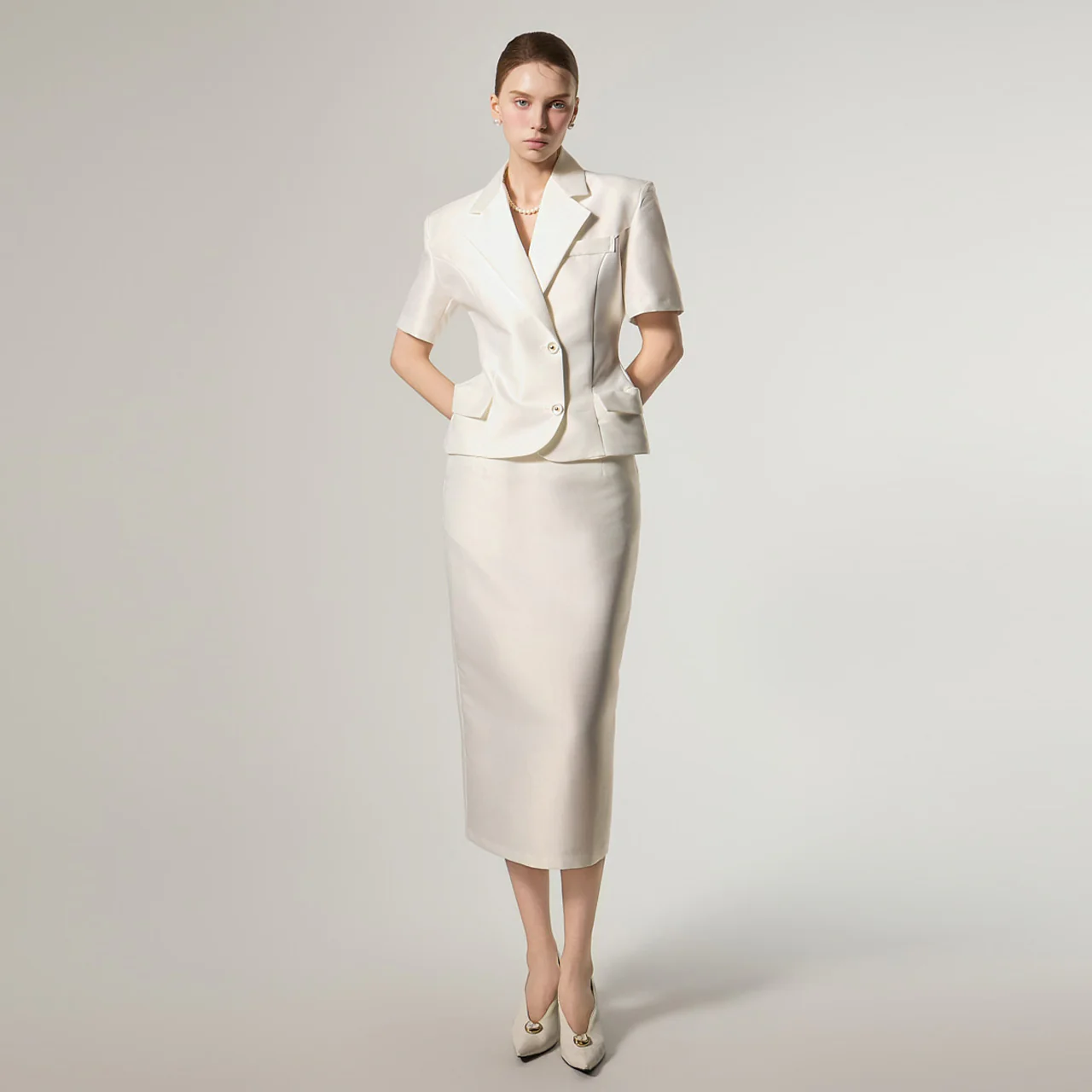 SK3187 High-Waisted Skirt - Image 2