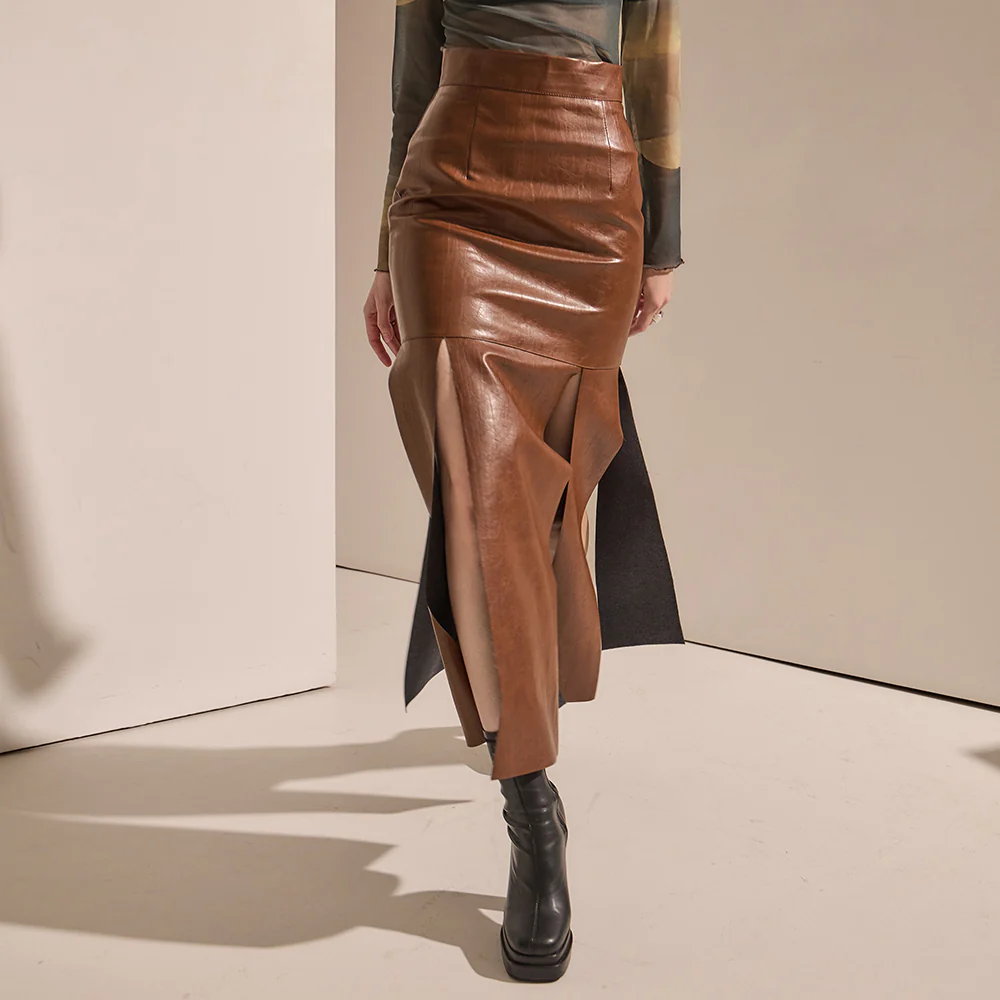 SK9185 Slit Skirt - Image 2