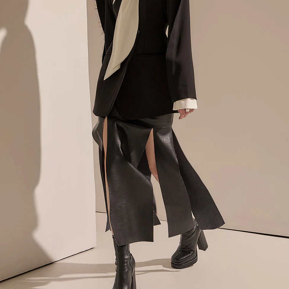 SK9185 Slit Skirt - Image 2