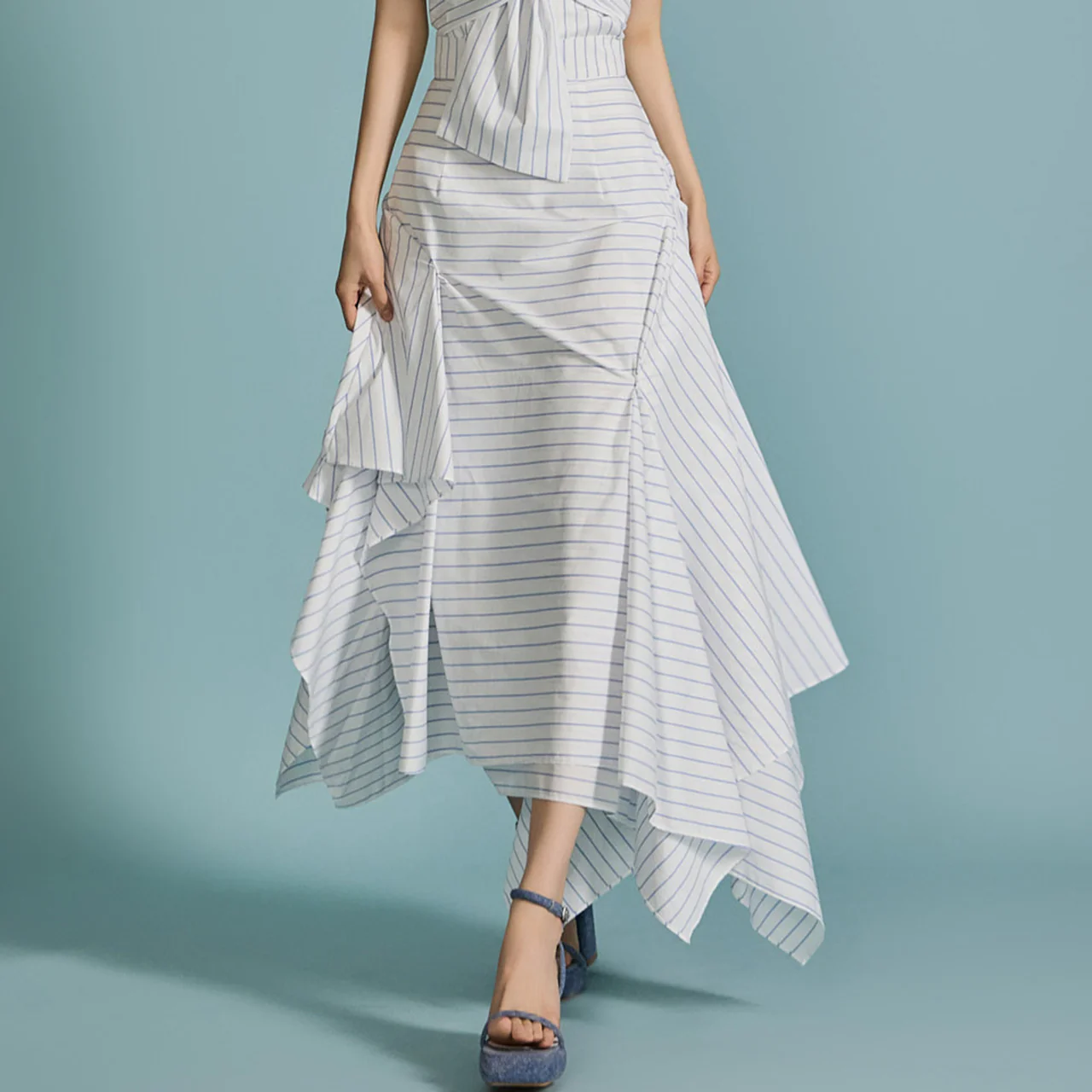 SK9240 Striped Skirt - Image 2