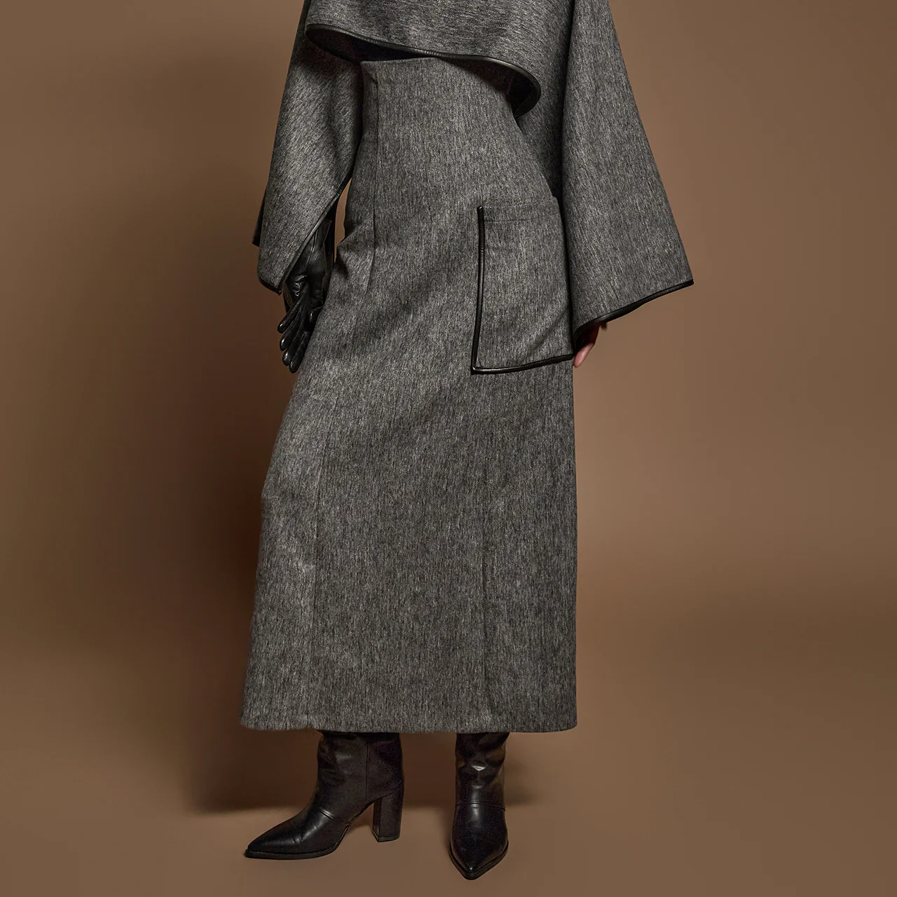 SK9258 Wool Skirt - Image 2
