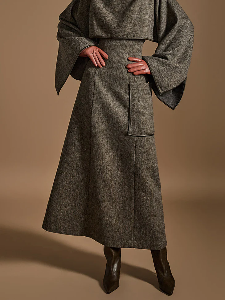 SK9258 Wool Skirt