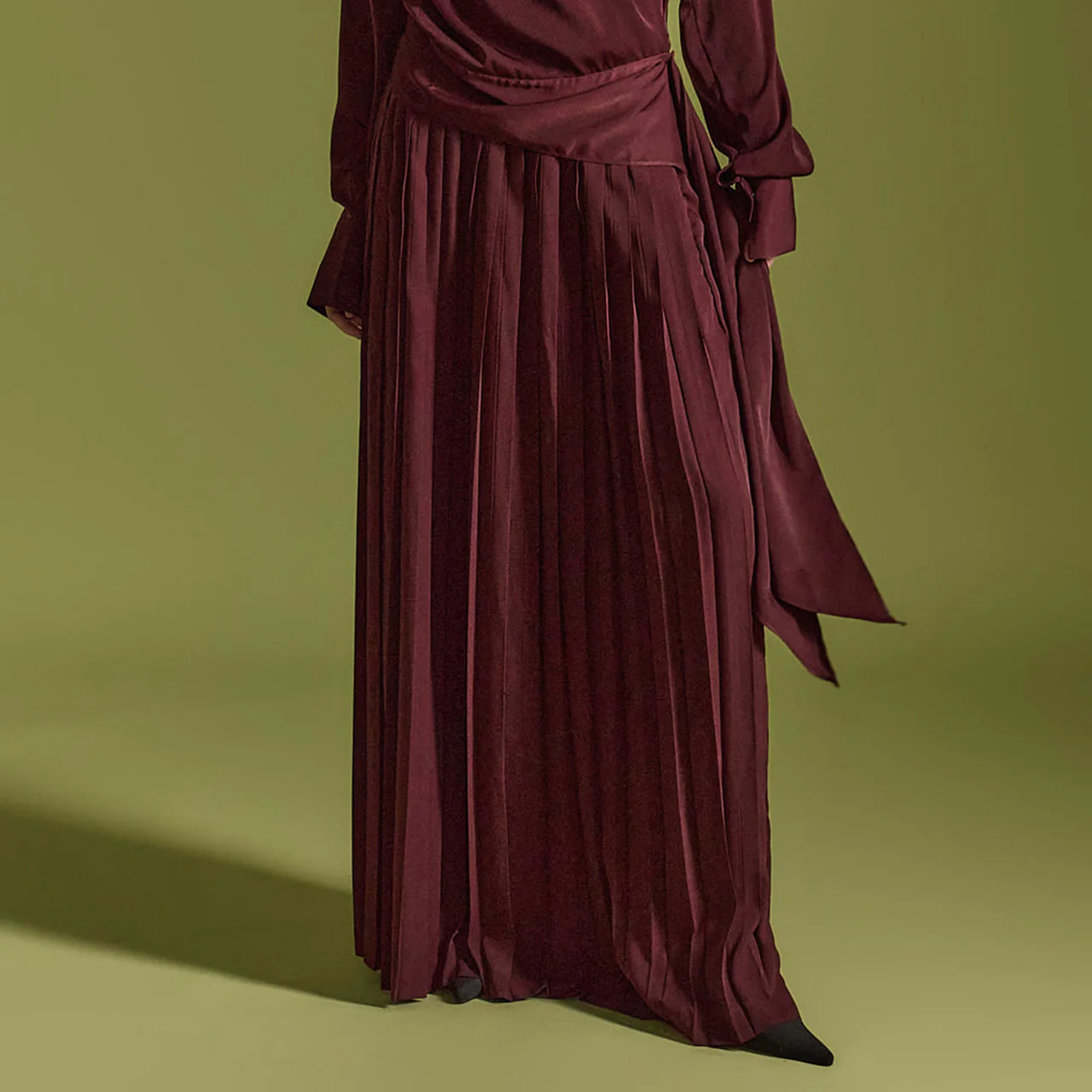 SK9262 Pleated Skirt - Image 2