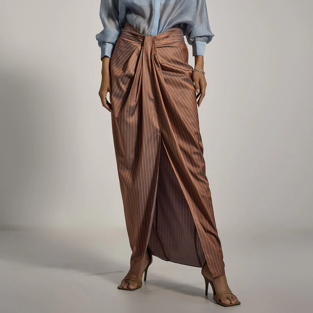 SK9267 Drape Skirt - Image 2