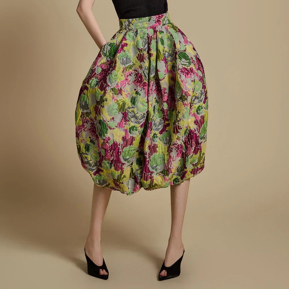 SK9269 Jacquard Skirt - Image 2