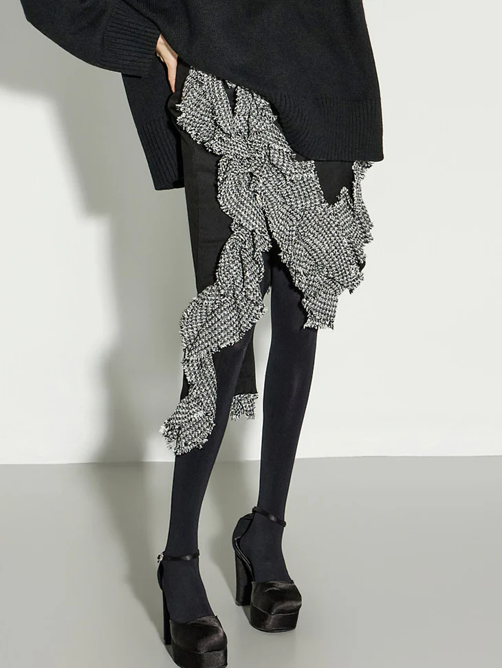 SK9300 Check Skirt