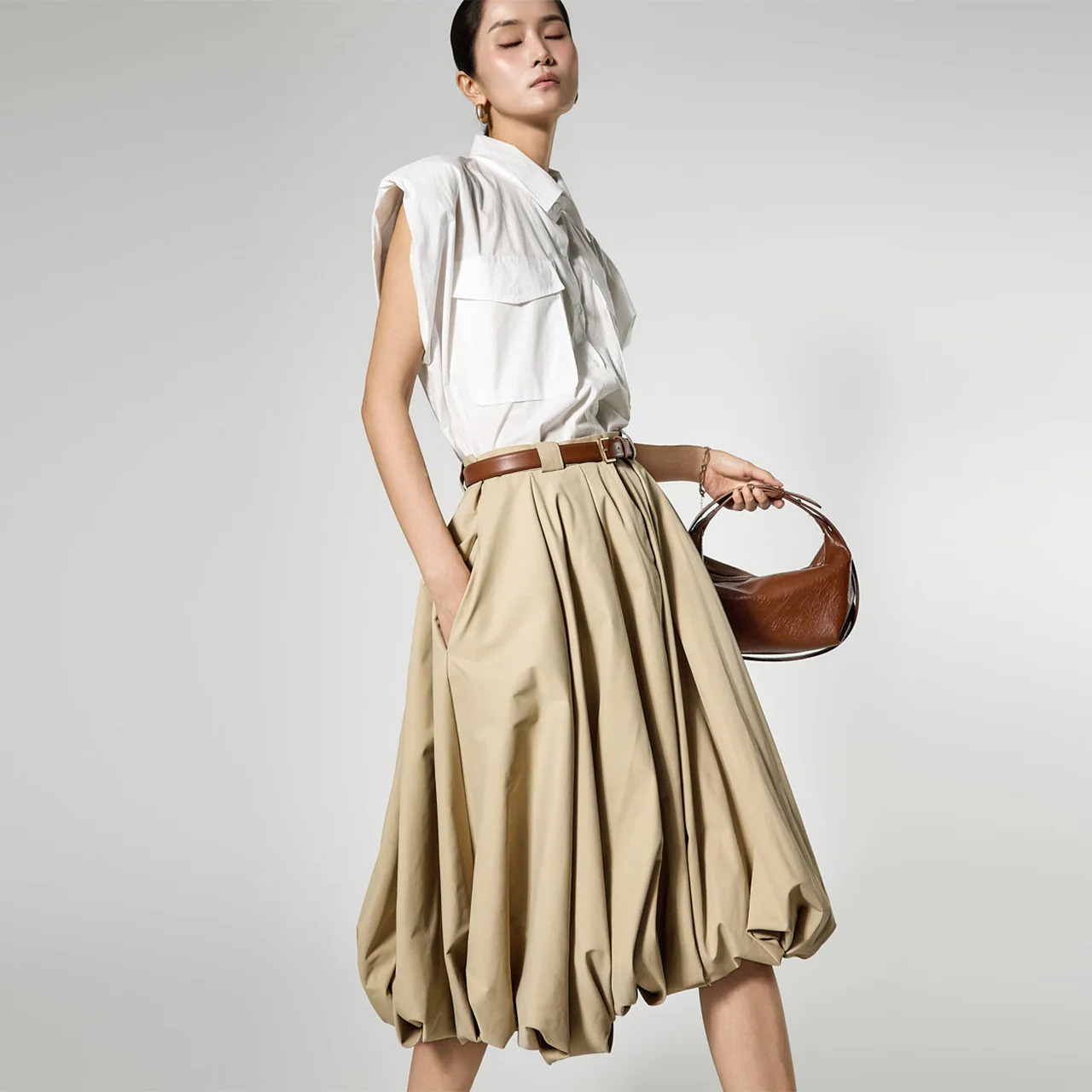 SK9307 Pumpkin Skirt - Image 2