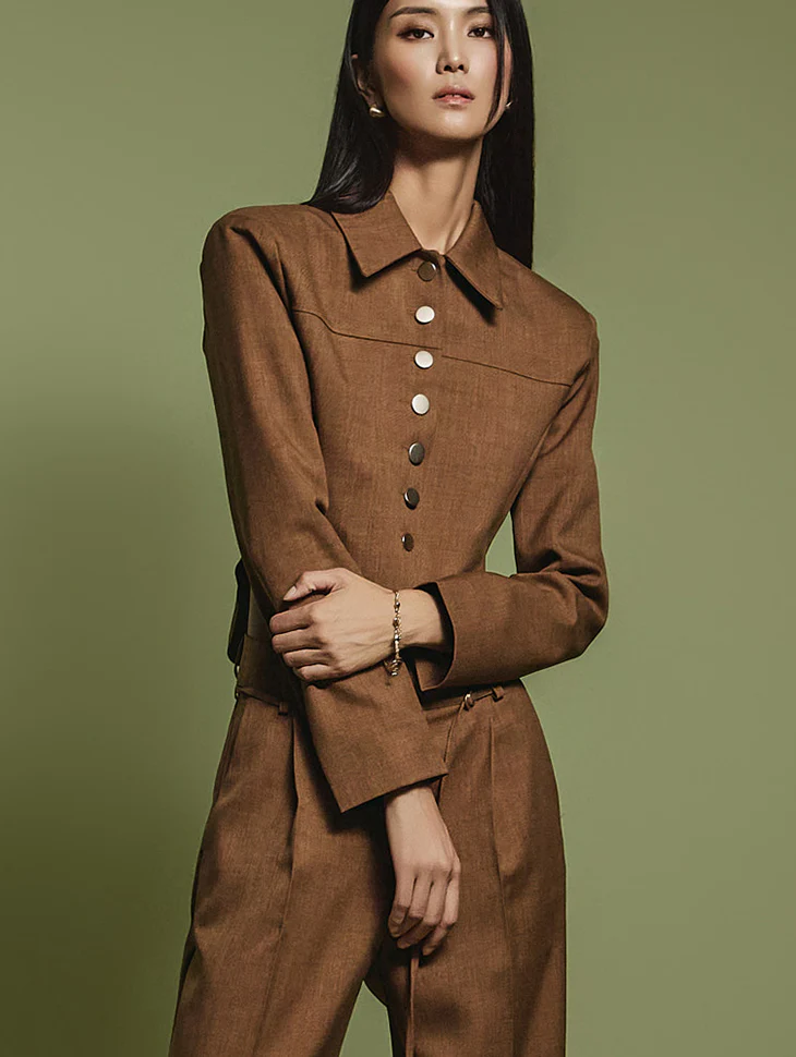 SU006 Belted Suit